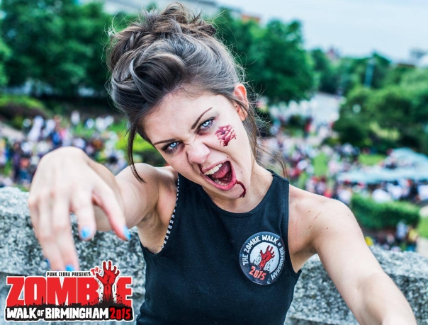 The Birmingham Zombie Walk returns to the city on Saturday 13th June